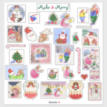 Maak het Merry! Kerst stickers