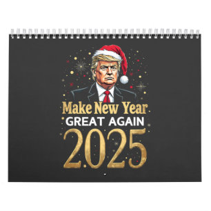 Maak het nieuwe jaar weer geweldig 2025 Trump inau Kalender