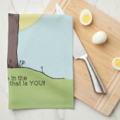 Maak het Persoonlijk Theedoek (Quarter Fold)