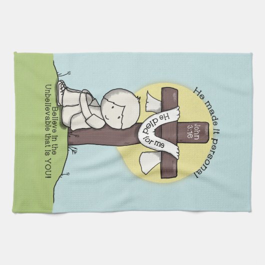 Maak het Persoonlijk Theedoek (Horizontaal)