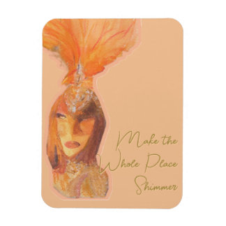 Maak het Shimmer Showgirl Era Magnet Magneet