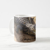 Maak het Snappy Crocodile Mok (Voorkant links)