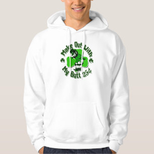 Maak het uit met een Leprechaun Butt (goedkoop) Hoodie