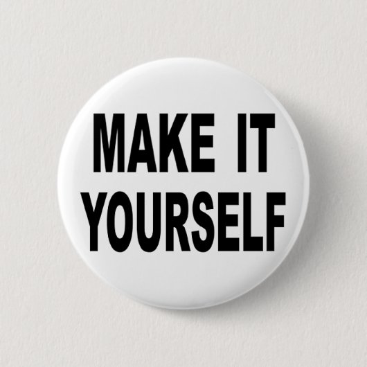 Maak het uw eigen Aangepaste Buttonnen Ronde Button 5,7 Cm (Voorkant)