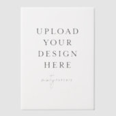 Maak het uw eigen vellum uitnodigingen (Voorkant)