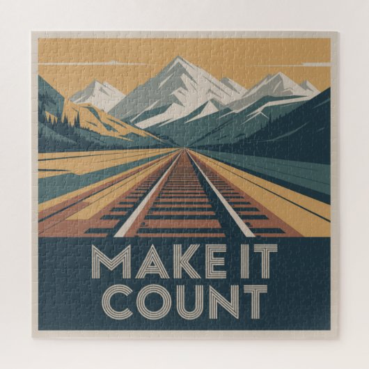 Maak het waar legpuzzel (Verticaal)