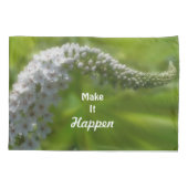 Maak het Wilde Inspirerend Citaat van de Bloem geb Kussensloop (Achterkant)