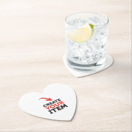 MAAK-HET-ZELF DIY Aangepast upload huwelijksontwer Kartonnen Onderzetters