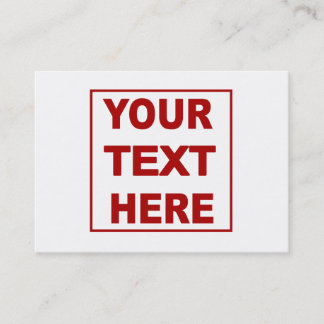 Maak het zelf eigen Visitekaartjes