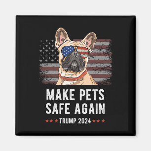 Maak huisdieren weer veilig Franse Bulldog Hond Tr Magneet