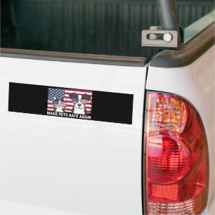 Maak Huisdieren Weer Veilig Trump Harris Debat 202 Bumpersticker