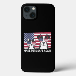 Maak Huisdieren Weer Veilig Trump Harris Debat 202 iPhone 13 Hoesje