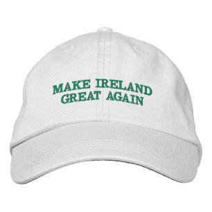 Maak Ierland Groot Opnieuw Geborduurde Hoed Iers Pet