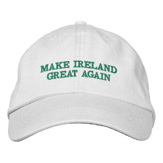 Maak Ierland Groot Opnieuw Geborduurde Hoed Iers Pet