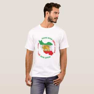 Maak Iran weer groot Persisch T-shirt