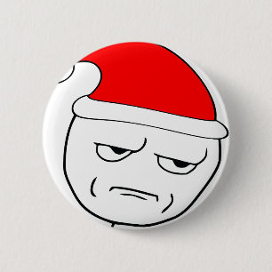 maak je een grapje over mijn xmas meme ronde button 5,7 cm