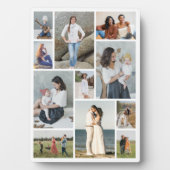 Maak Je Eigen 11 Foto Collage Fotoplaat (voorkant)