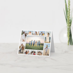 Maak Je Eigen 11 Foto Collage  Notitiekaartje