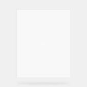 Maak je eigen  11 "x 14" Acryl Teken Acryl Bord (Voorkant)