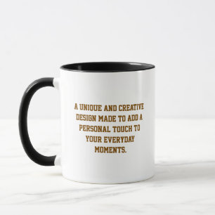 Maak je eigen 11oz combo tweedelig koffiekopje mok