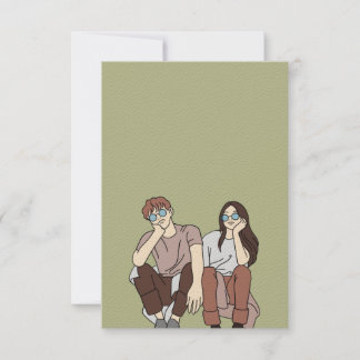 Maak je eigen 12,7 x 17,8 cm huwelijksuitnodiging kaart