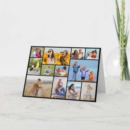 Maak Je Eigen 12 Foto Collage (Voorkant)