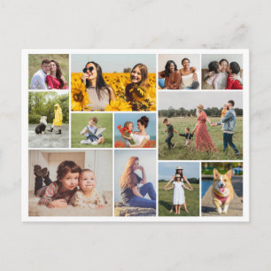 Maak Je Eigen 12 Foto Collage Briefkaart