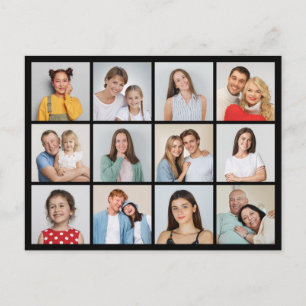 Maak Je Eigen 12 Foto Collage Briefkaart