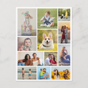 Maak Je Eigen 12 Foto Collage Briefkaart