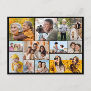 Maak Je Eigen 12 Foto Collage Briefkaart