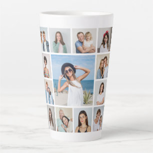 Maak Je Eigen 13 Foto Collage Latte Mok