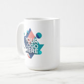 Maak je eigen 15oz Klassieker Koffiemok (Voorkant links)
