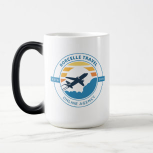 Maak je eigen 15oz tweekleurige koffiemok magische mok