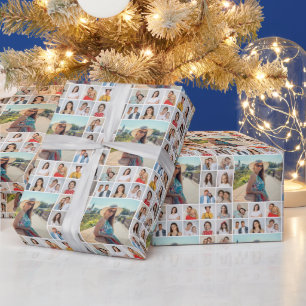 Maak Je Eigen 17 Foto Collage Cadeaupapier