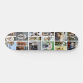 Maak je eigen 18 foto template op maat skateboard (Horizontaal)