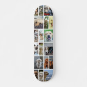 Maak je eigen 18 foto template op maat skateboard (Voorkant)