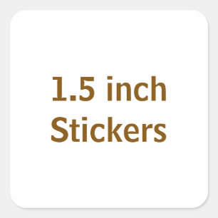 Maak je eigen 1,5 inch vierkante sticker