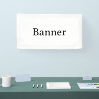 Maak je eigen 1.6' x 3' binnen spandoek