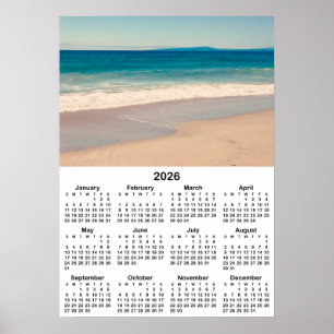 Maak je eigen 20x28 foto 2026 kalender poster