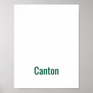 Maak je eigen 21,59 x 27,94 cm matte poster