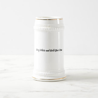 Maak je eigen 22oz witte en gouden bierpul