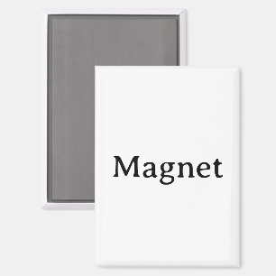 Maak je eigen 2,5" x 3,5" rechthoek magneet
