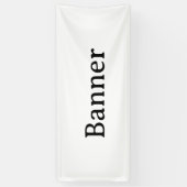 Maak je eigen 2,5' x 6' binnen spandoek (Verticaal)
