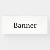 Maak je eigen 2,5' x 6' binnen spandoek (Horizontaal)