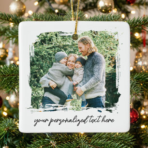 Maak je eigen 2 foto keramisch ornament