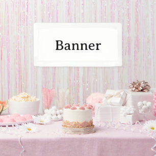 Maak je eigen 2' x 1' binnen spandoek
