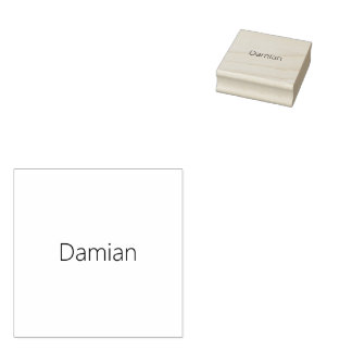 Maak Je Eigen 2" x 2" Houten Stempel