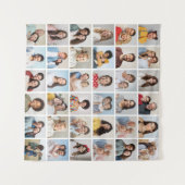 Maak Je Eigen 36 Foto Collage Wandkleed (Voorkant (horizontaal))