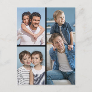 Maak Je Eigen 3 Foto Collage Ansichtkaart Briefkaart