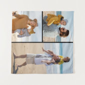 Maak Je Eigen 3 Foto Collage Wandkleed (Voorkant (horizontaal))